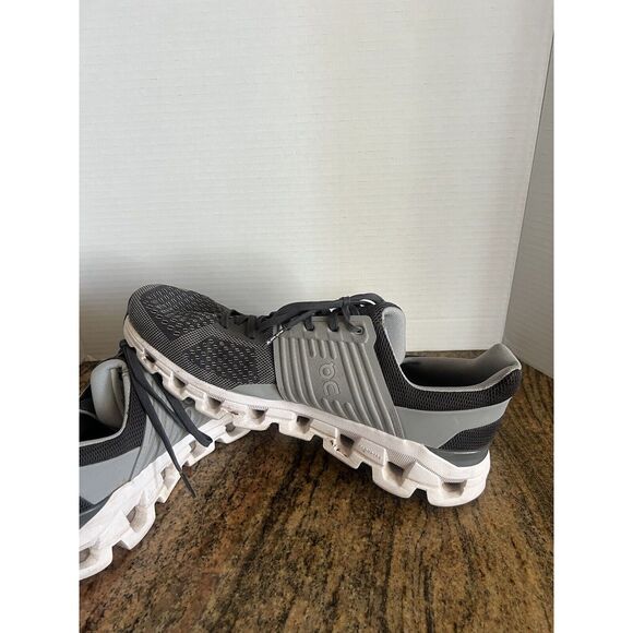 Mens On Cloud Cloudswift 2 Helion Speedboard Rock/Slate Grey Running Shoes 10 - Picture 6 of 8